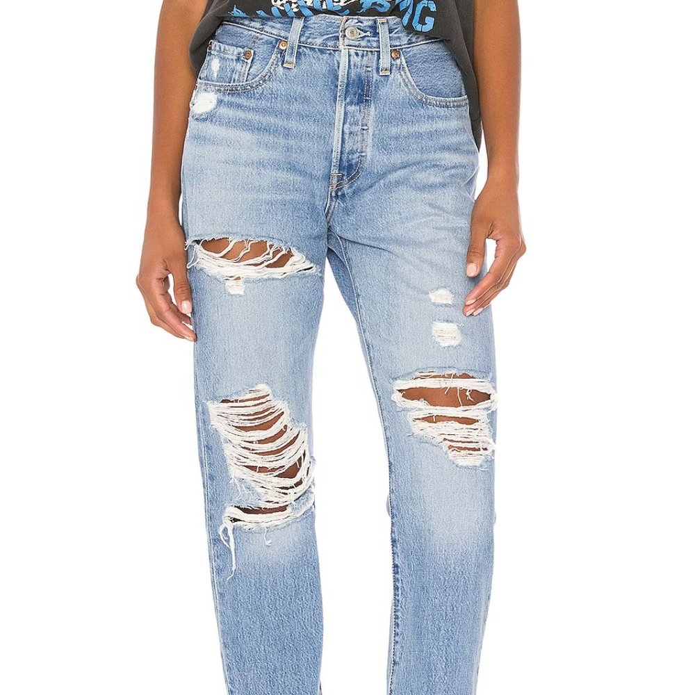 Revolve x Levis 501 Straight in Luxor Street
